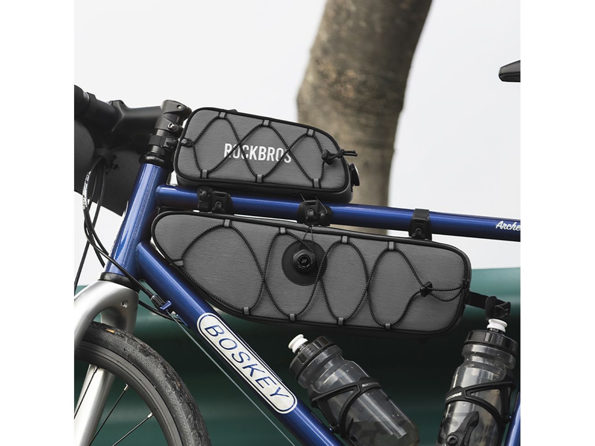 Rockbros TL003 ROAD TO SKY 2L Frame Bag Waterproof - Gray
