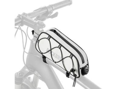 Rockbros TL004 ROAD TO SKY 0.7L Waterproof Frame Bike Bag - White Rockbros TL004 ROAD TO SKY 0.7L Waterproof Frame Bike Bag - White