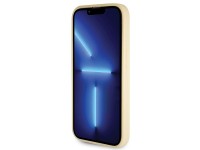 Guess GUHCP14LHG4SGD case for iPhone 14 Pro - gold Glitter Script Big 4G