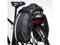 Bolsa para bicicleta Wozinsky WBB36BK de 27 litros - Negra Bolsa para bicicleta Wozinsky WBB36BK de 27 litros - Negra