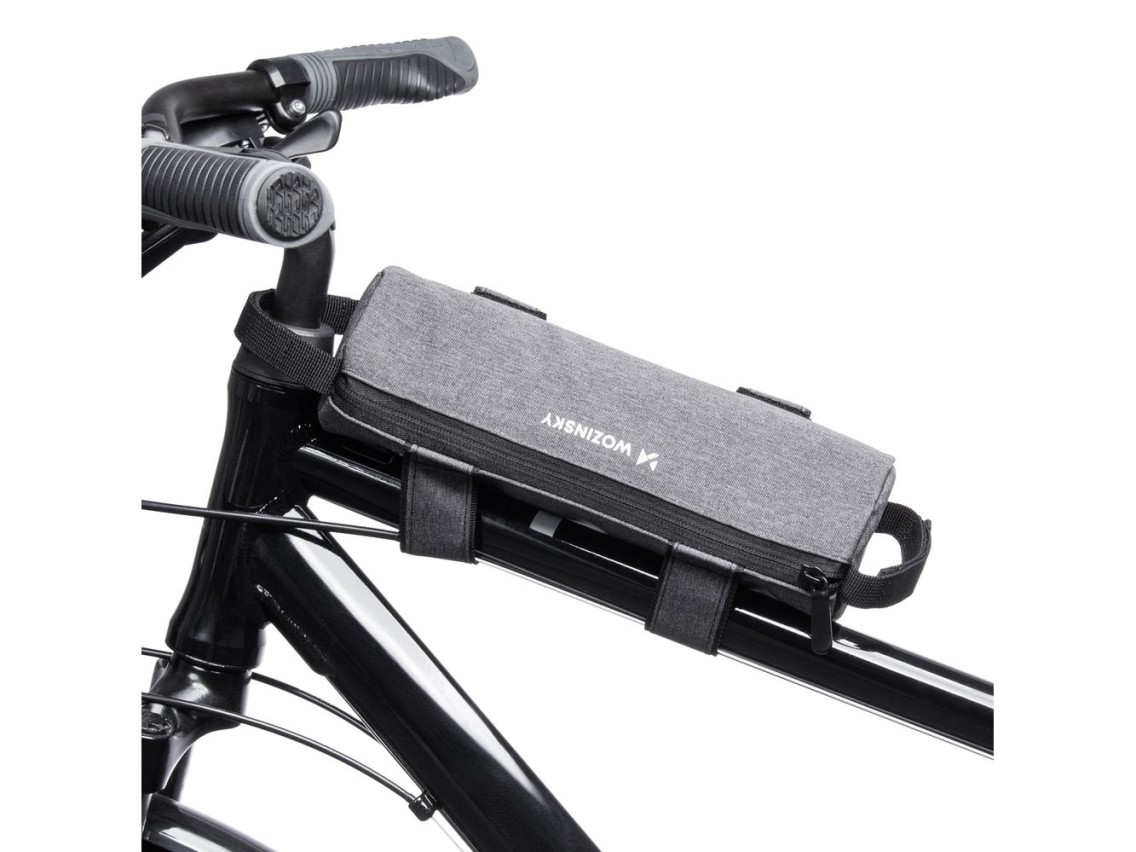 Bolsa para bicicleta Wozinsky WBB37GRB con aislamiento térmico - gris