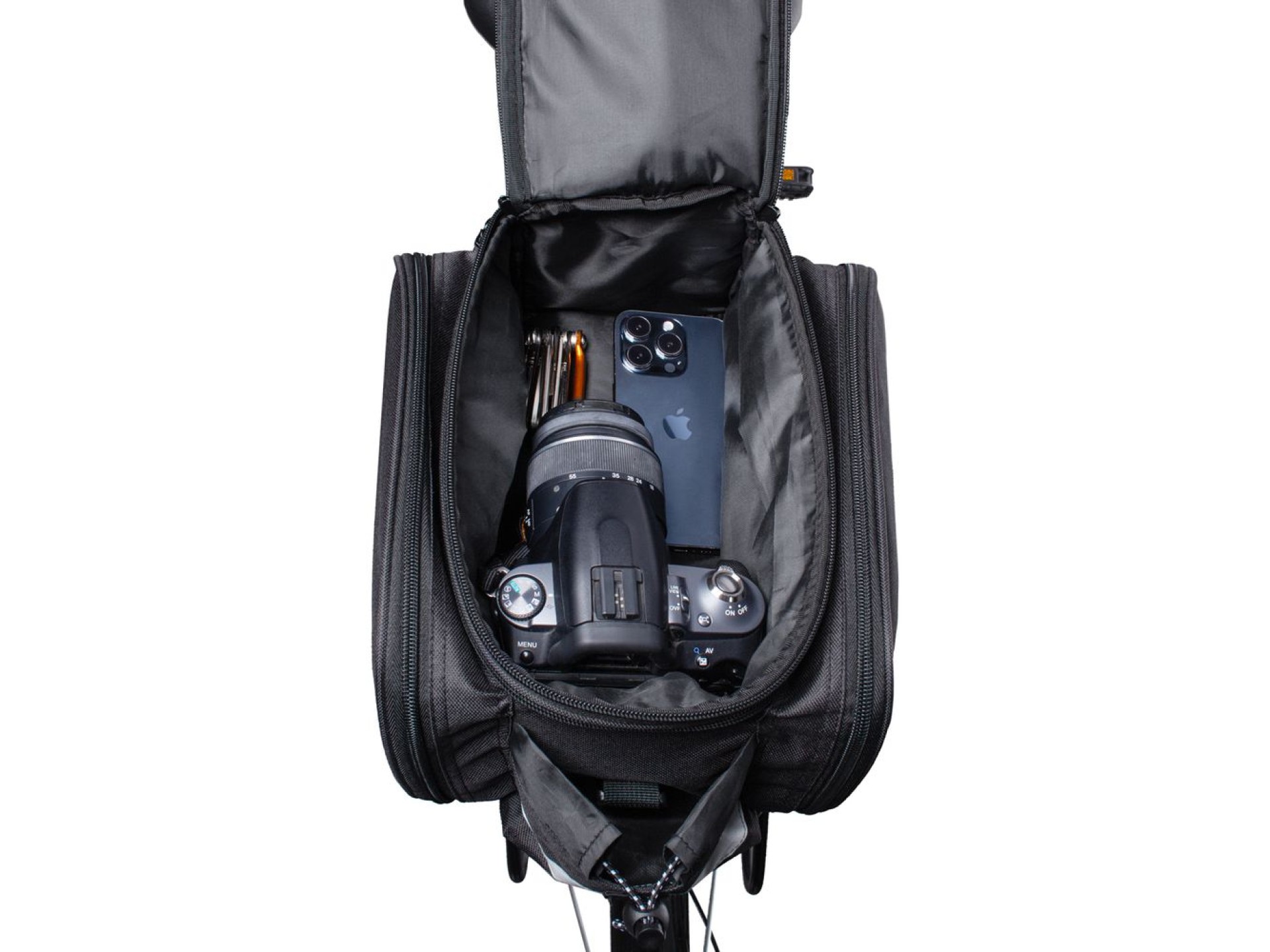 Bolsa para bicicleta Wozinsky WBB36BK 27L - Preta