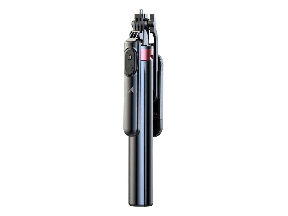 Palo selfie WH181D-Y1S, trípode telescópico de aleación de aluminio de 1,75 m con soporte doble para