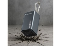 Powerbank Wozinsky K65+ 65W 30000mAh 2x USB-C, 1x USB-A 65W - gris