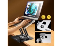 Wozinsky WRS-CPY84SB 360 Aluminum Laptop and Tablet Stand + Free Smartphone Stand - Black Wozinsky WRS-CPY84SB 360 Aluminum Laptop and Tablet Stand + Free Smartphone Stand - Black