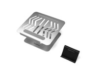 Wozinsky WRS-CPY84SS Aluminum Laptop and Tablet Stand + Free Smartphone Stand - Silver