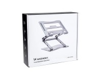 Wozinsky WRS-CPY75DSS Aluminum Laptop and Tablet Stand + Free Smartphone Stand - Silver Wozinsky WRS-CPY75DSS Aluminum Laptop and Tablet Stand + Free Smartphone Stand - Silver