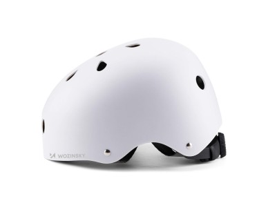 Capacete Wozinsky Leve para BMX/Scooter - Tamanho M - Branco Capacete Wozinsky Leve para BMX/Scooter - Tamanho M - Branco
