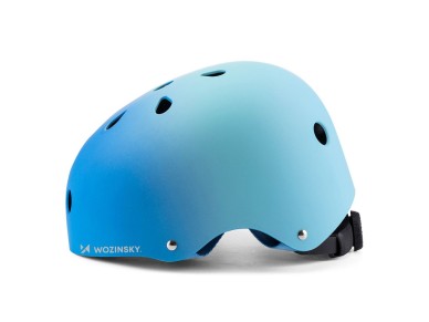 Capacete Wozinsky M para BMX/Scooter - Azul Degradê Capacete Wozinsky M para BMX/Scooter - Azul Degradê