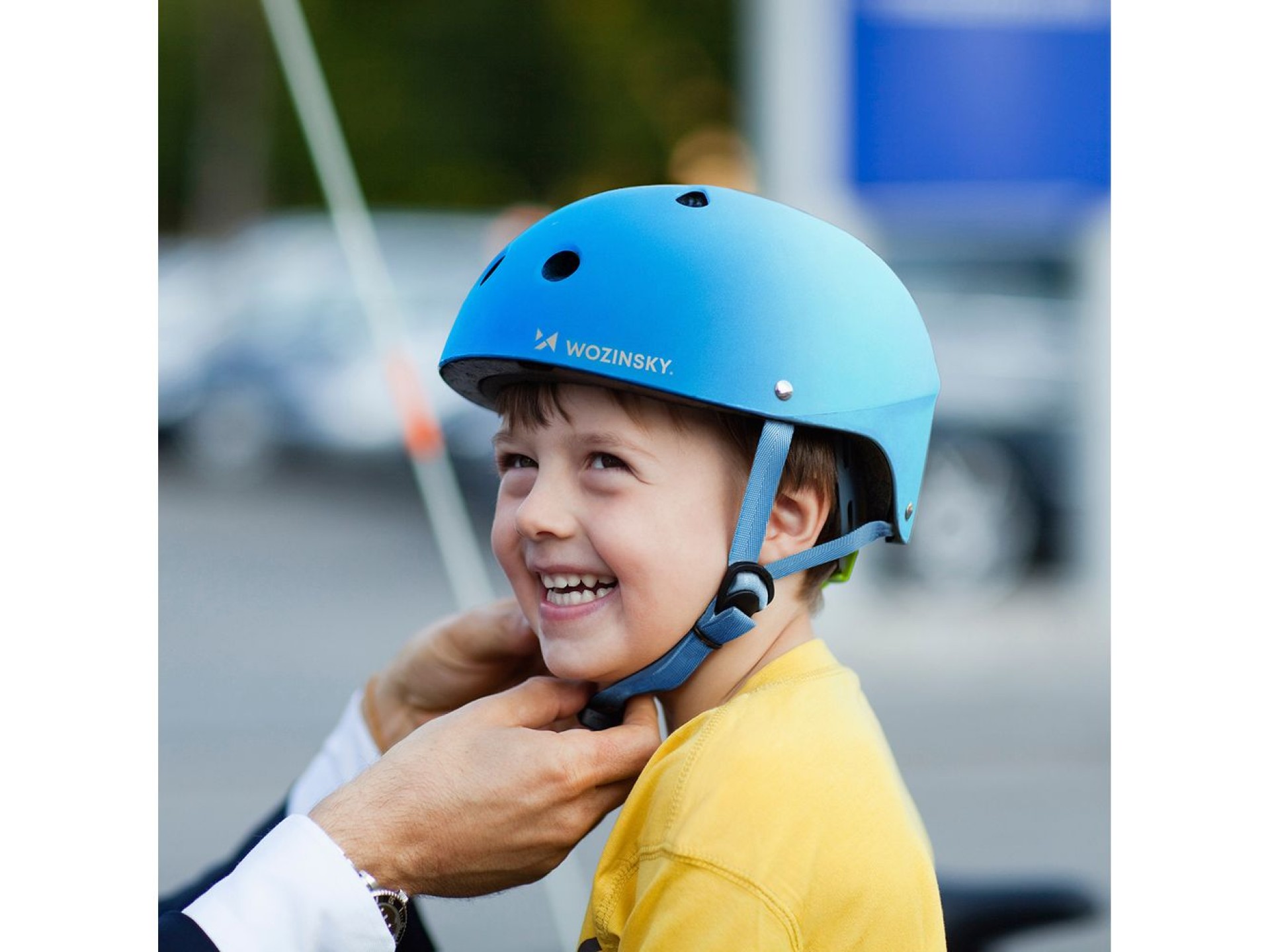 Wozinsky M BMX/Scooter Helmet - Blue Gradient