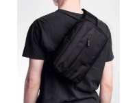 Wozinsky WSB6GR Scooter Handlebar Sports Bag with Shoulder Strap 5L - Gray