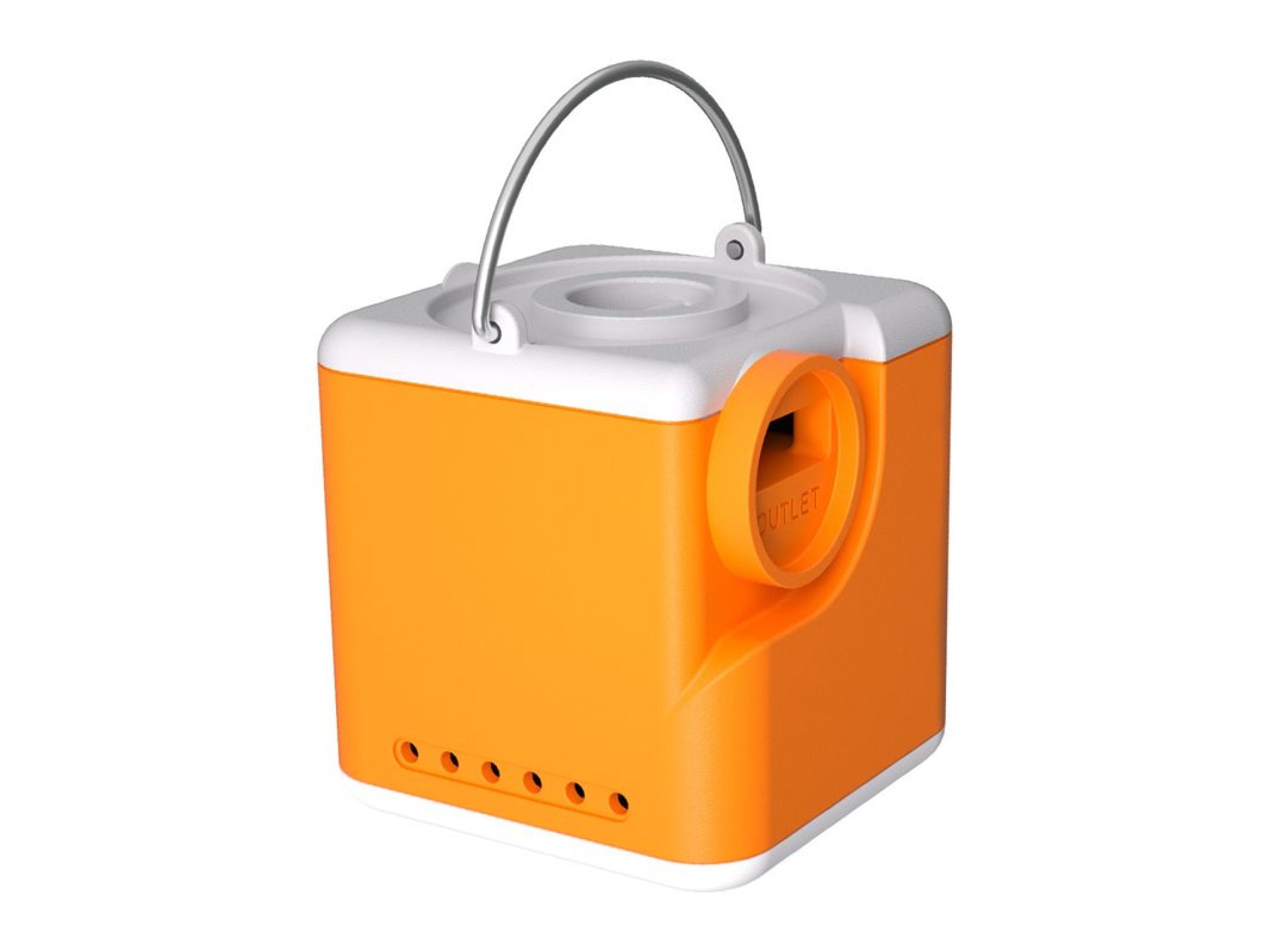 Bomba portátil Flextail Nano Pump 5C1 (laranja)