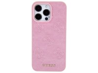 Guess GUHCP15XP4EPMP iPhone 15 Pro Max 6.7" pink/pink hardcase Leather 4G Stamped Guess GUHCP15XP4EPMP iPhone 15 Pro Max 6.7" pink/pink hardcase Leather 4G Stamped