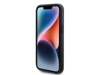 Capa rígida preta/preta Guess GUHCP15MPS4DGPK para iPhone 15 Plus de 6,7 polegadas com logotipo metá Capa rígida preta/preta Guess GUHCP15MPS4DGPK para iPhone 15 Plus de 6,7 polegadas com logotipo metá