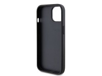 Capa rígida preta/preta Guess GUHCP15MPS4DGPK para iPhone 15 Plus de 6,7 polegadas com logotipo metá Capa rígida preta/preta Guess GUHCP15MPS4DGPK para iPhone 15 Plus de 6,7 polegadas com logotipo metá
