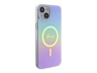 Guess GUHMP15SHITSU iPhone 15 6.1" purple/purple hardcase IML Iridescent MagSafe Guess GUHMP15SHITSU iPhone 15 6.1" purple/purple hardcase IML Iridescent MagSafe