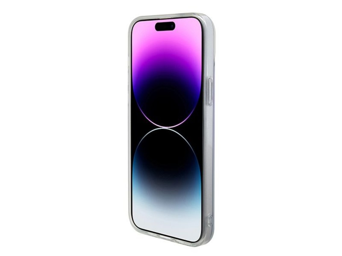 Guess GUHMP15SHITSU iPhone 15 6.1" purple/purple hardcase IML Iridescent MagSafe