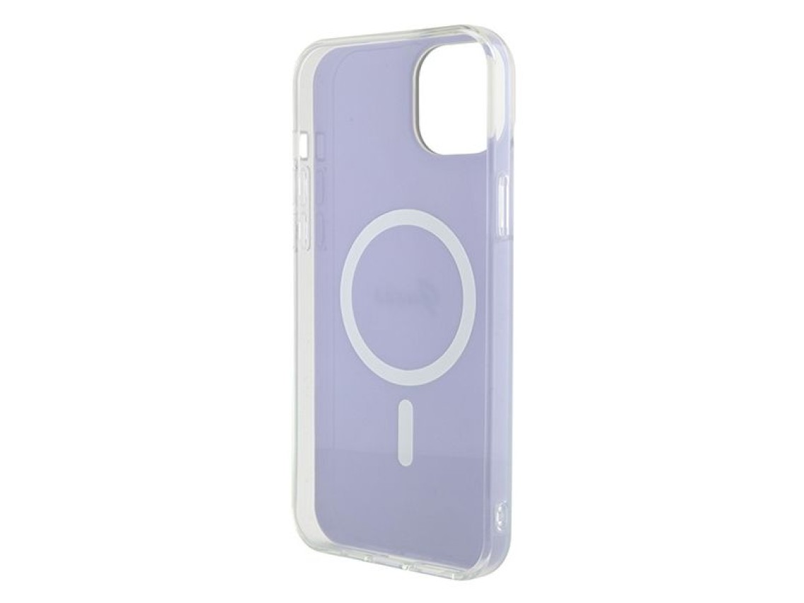 Guess GUHMP15SHITSU iPhone 15 6.1" purple/purple hardcase IML Iridescent MagSafe