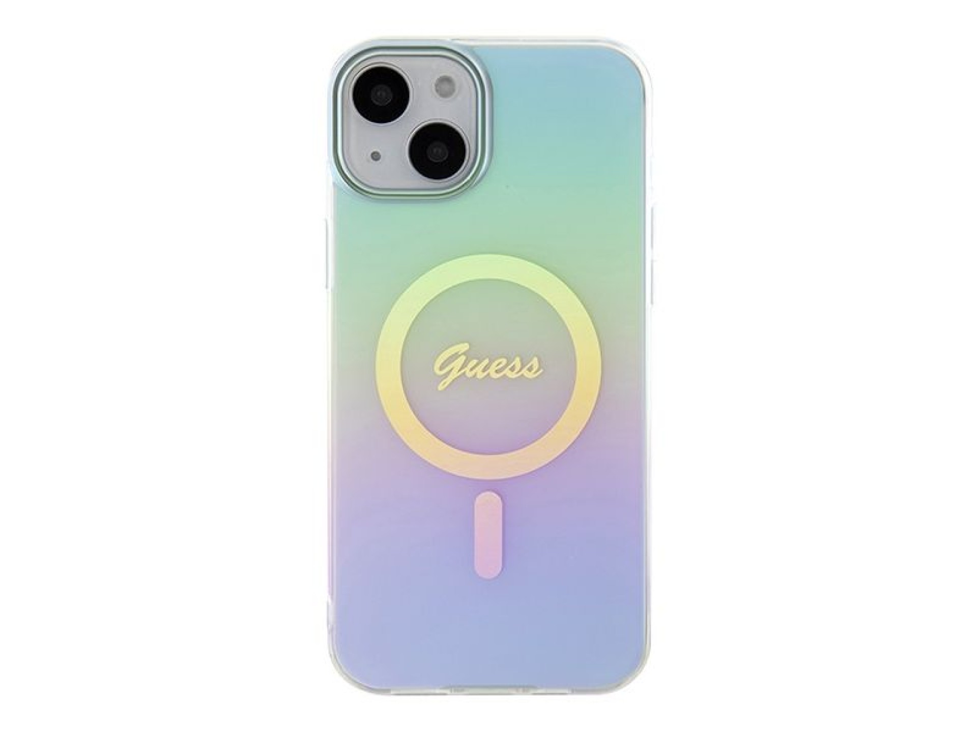 Funda rígida Guess GUHMP15MHITSQ para iPhone 15 Plus de 6,7