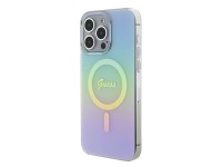 Capa rígida Guess GUHMP15XHITSQ para iPhone 15 Pro Max turquesa/turquesa com tecnologia IML Iridesce Capa rígida Guess GUHMP15XHITSQ para iPhone 15 Pro Max turquesa/turquesa com tecnologia IML Iridesce