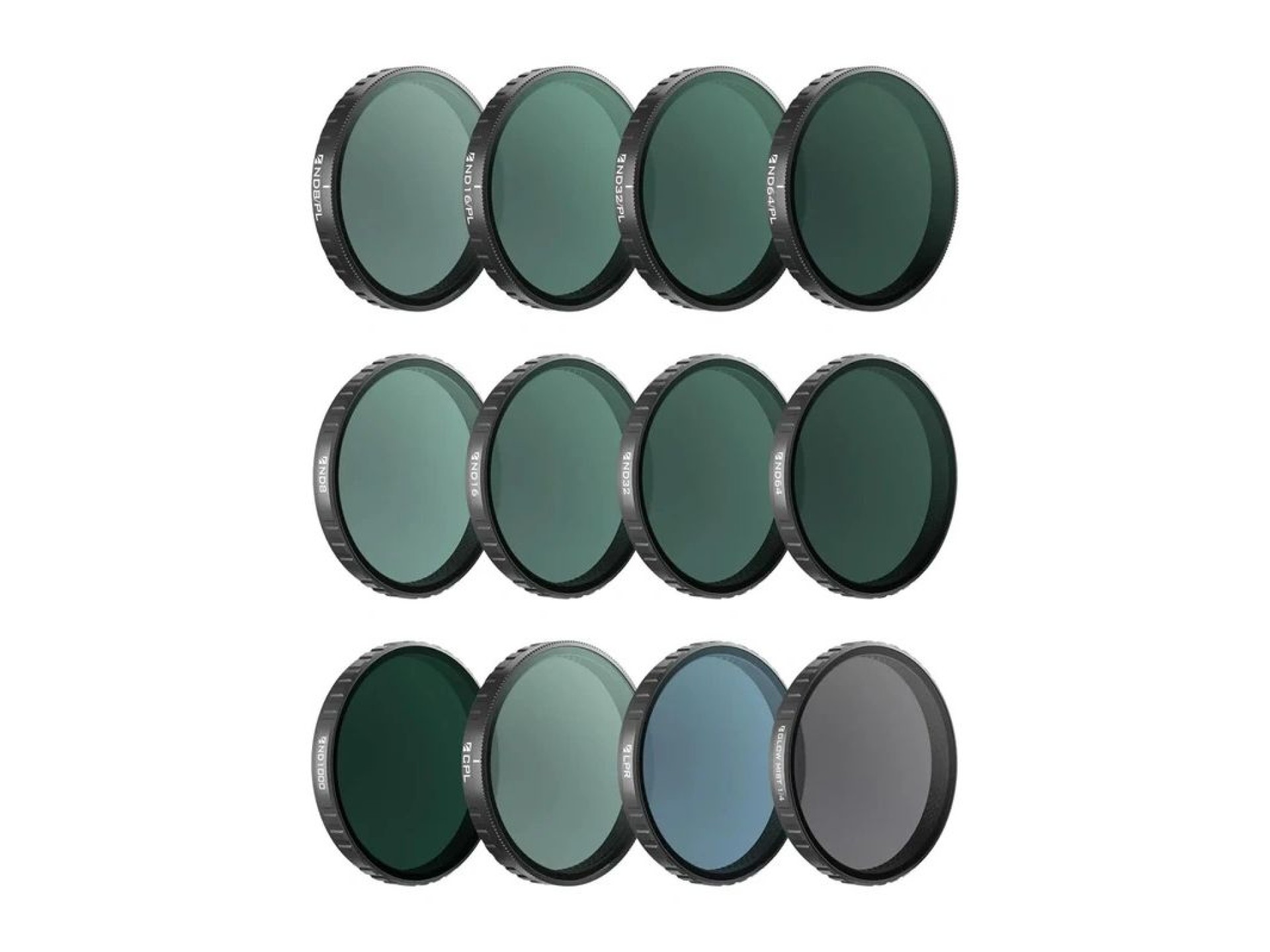 Kit de filtros Freewell para OSMO Action 6 – Mega Kit – Pacote com 12 peças