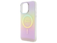 Funda Guess IML Iridescent MagSafe para iPhone 15 Pro - rosa Funda Guess IML Iridescent MagSafe para iPhone 15 Pro - rosa