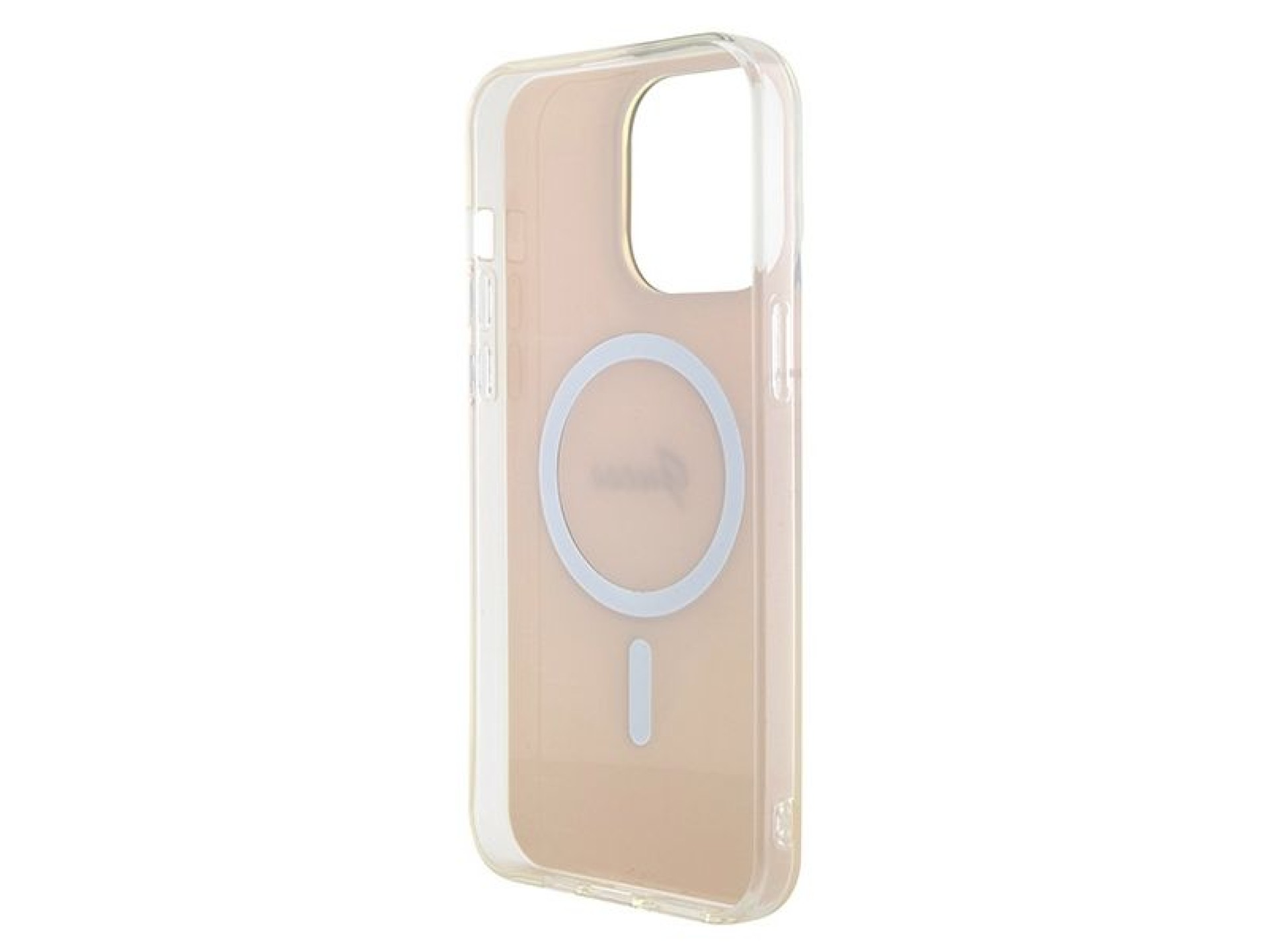 Capa rígida rosa/rosa Guess GUHMP15XHITSP para iPhone 15 Pro Max 6.7