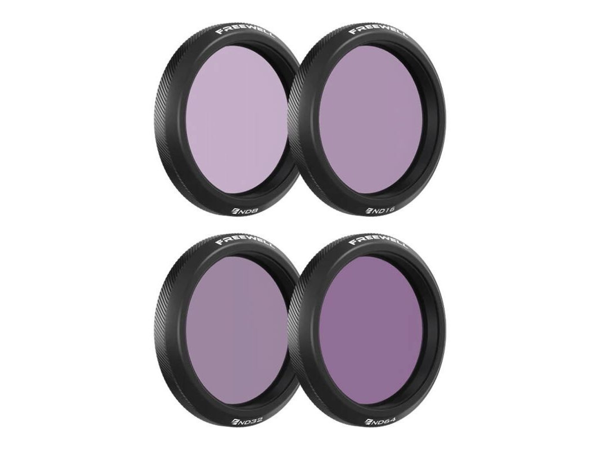 Juego de 4 filtros ND de Freewell para DJI Osmo Action 5 Pro
