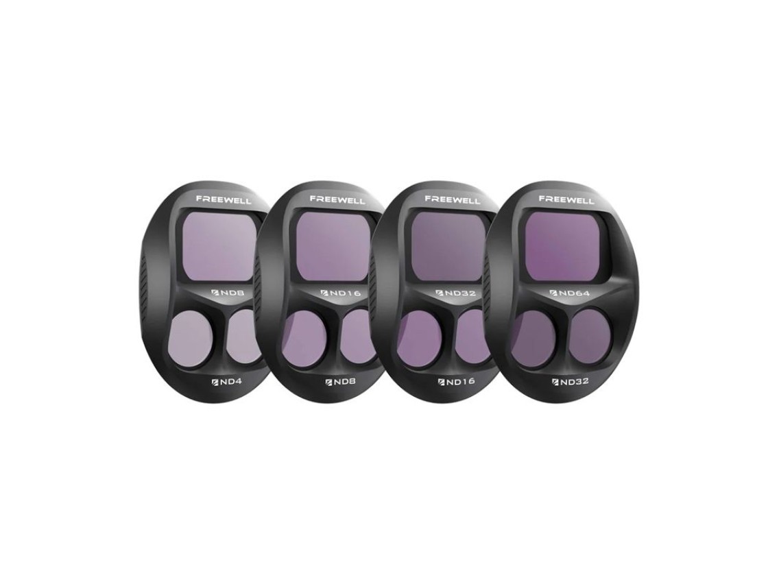 Conjunto de filtros ND FREEWELL para DJI Mavic 4 Pro Standard Day (4 pe�as)
