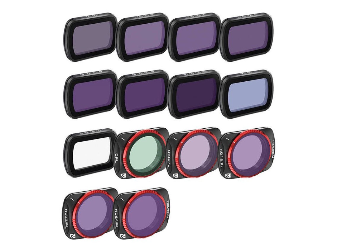 14 filters Freewell to DJI Osmo Pocket 3
