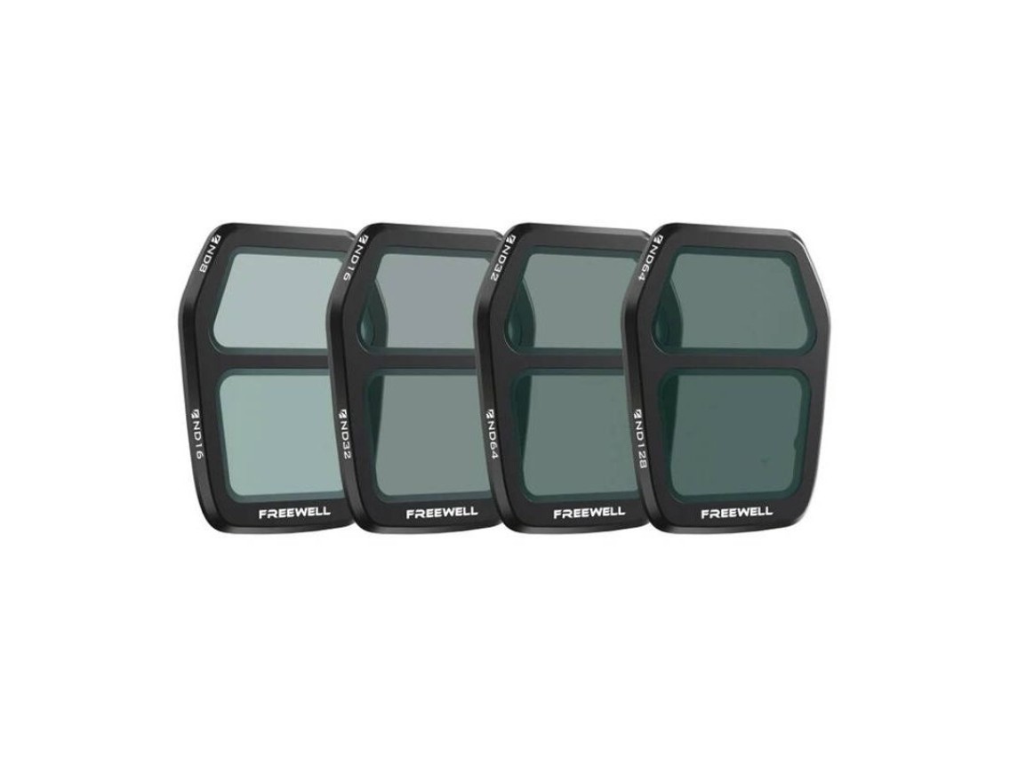 Set of 4 Split ND Freewell filters for DJI Air 3S