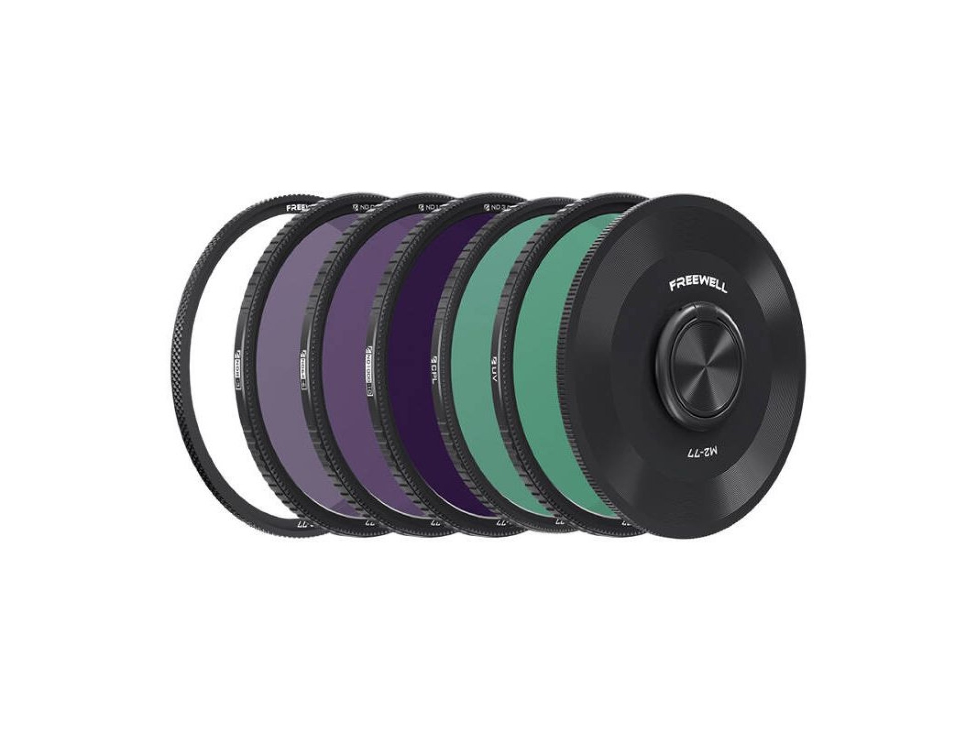 Kit de cinco filtros Freewell M2 Series Quick Swap de 77 mm
