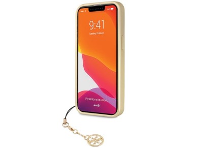 Guess 4G Charms Collection case for iPhone 14 Pro - gray Guess 4G Charms Collection case for iPhone 14 Pro - gray