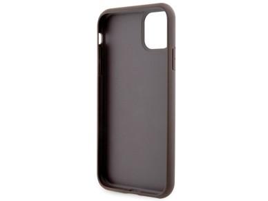 Guess GUHCN61P4SNW iPhone 11 / Xr brown/brown hardcase 4G Stripe Guess GUHCN61P4SNW iPhone 11 / Xr brown/brown hardcase 4G Stripe