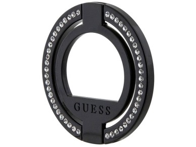 Guess MagSafe Ring stand GUMRSALDGK black/black Rhinestone