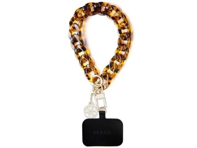 Guess GUOUCBMC4MT Universal Big Hand Strap Acetate Acrylic 4G Charm Case Guess GUOUCBMC4MT Universal Big Hand Strap Acetate Acrylic 4G Charm Case