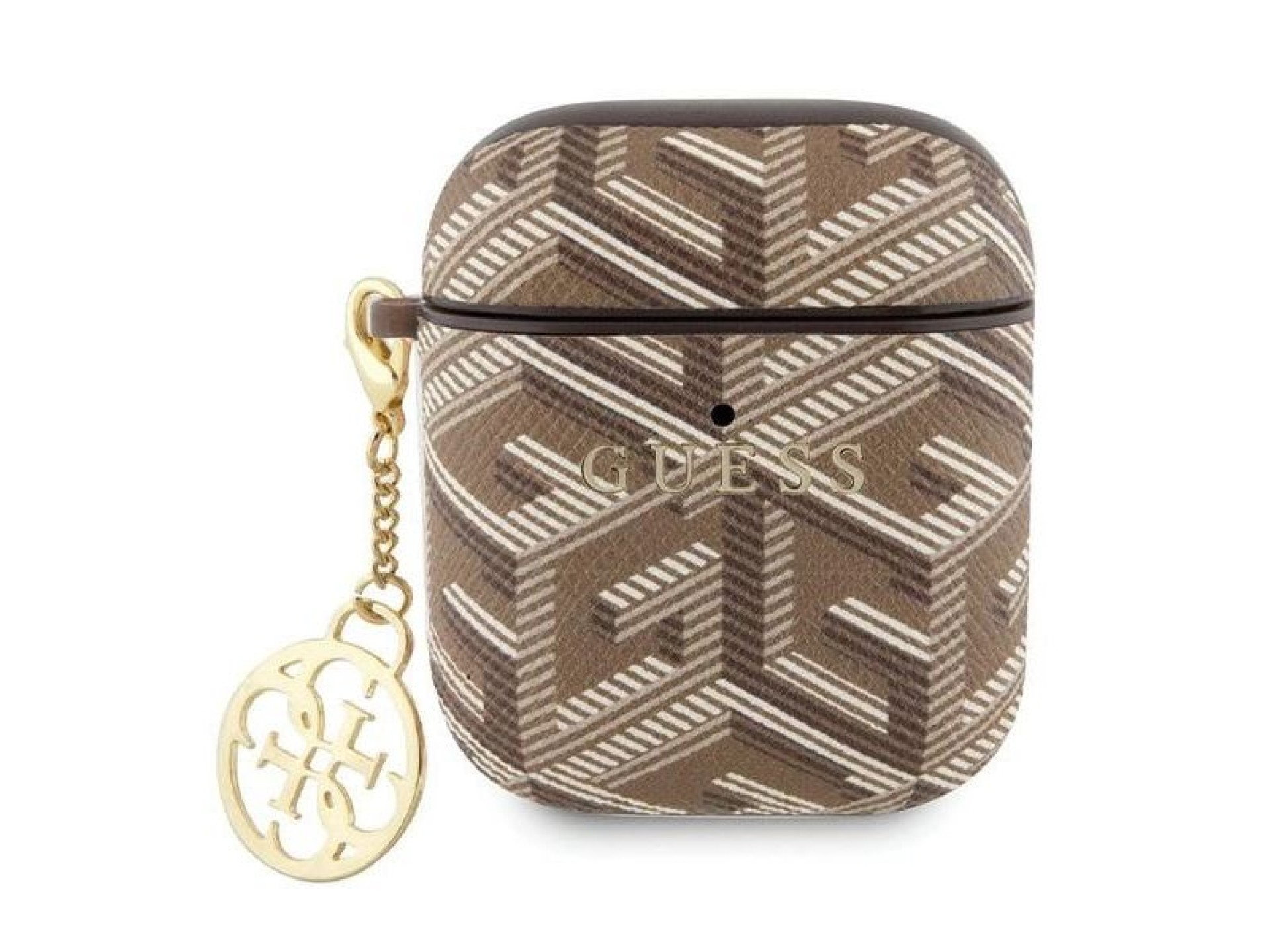 Capa Guess GUA2PGCE4CW para AirPods 1/2 - marrom GCube Charm
