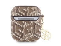 Capa Guess GUA2PGCE4CW para AirPods 1/2 - marrom GCube Charm Capa Guess GUA2PGCE4CW para AirPods 1/2 - marrom GCube Charm