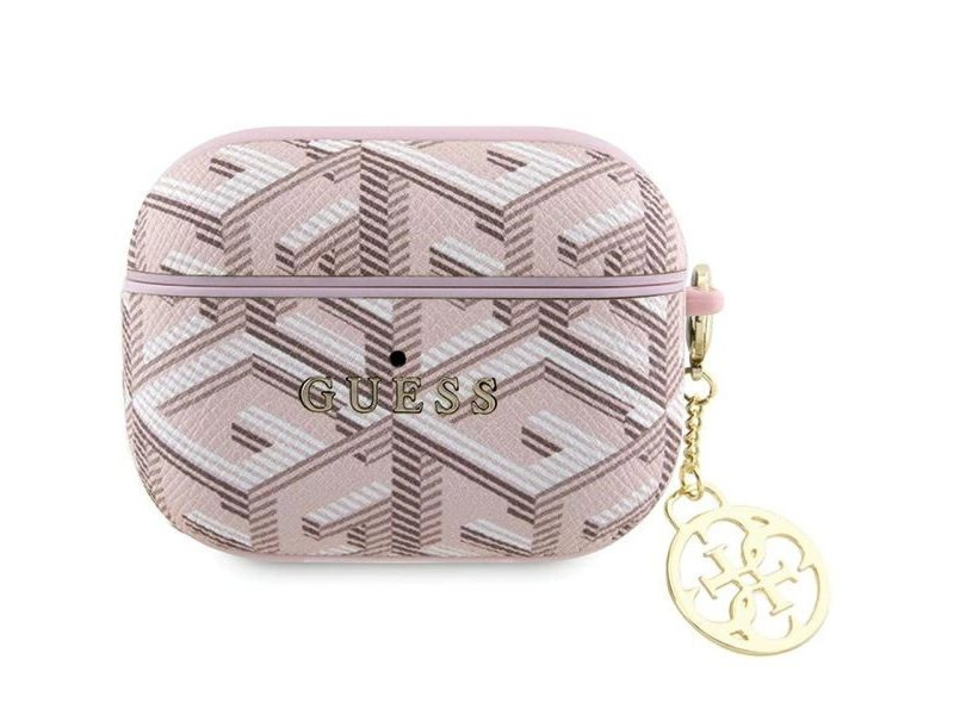Capa Guess GUAPPGCE4CP para AirPods Pro - pingente GCube rosa