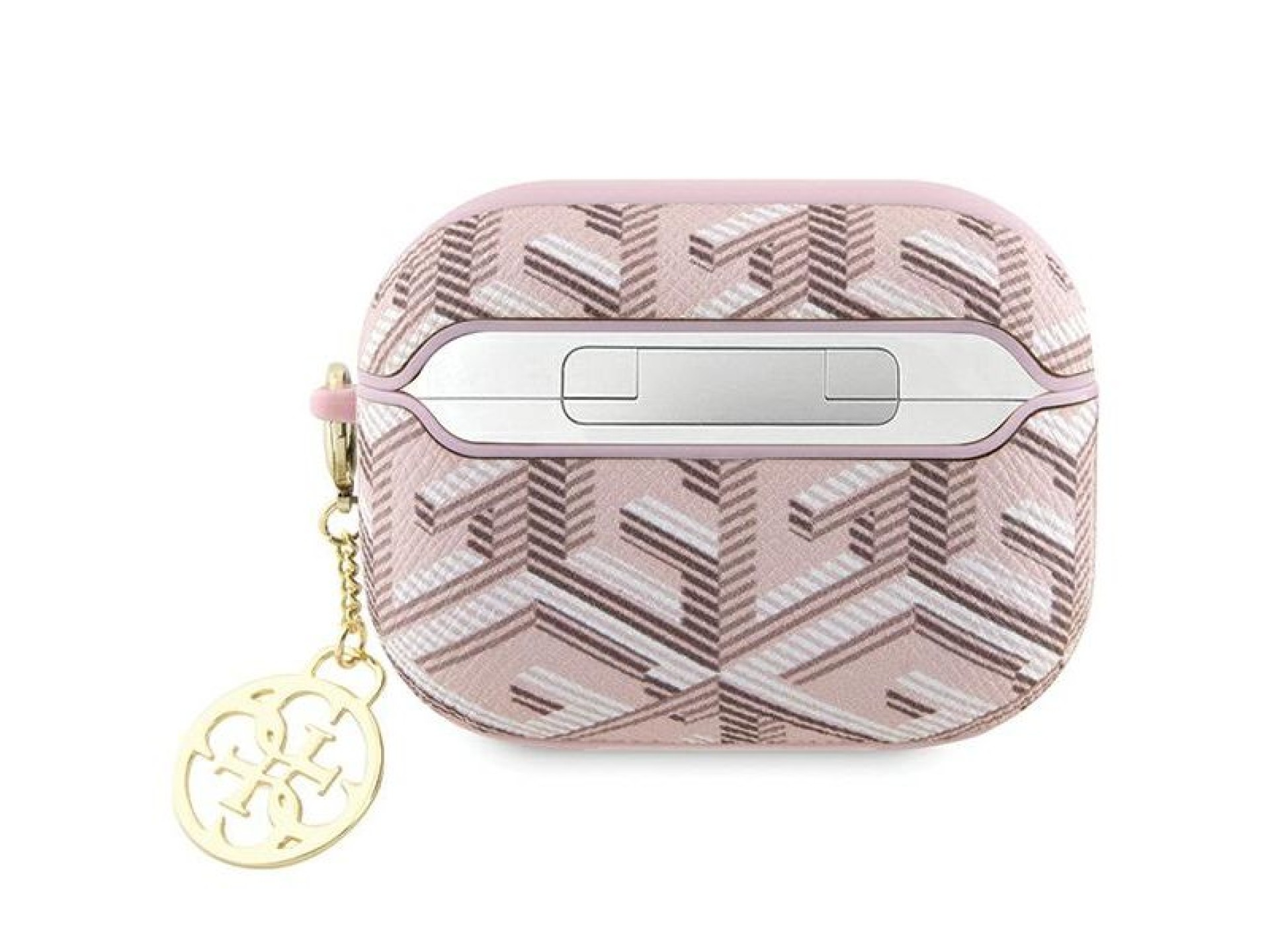 Capa Guess GUAPPGCE4CP para AirPods Pro - pingente GCube rosa
