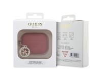 Guess GUAP23DSLGHDF AirPods Pro 2 cover red 3D Rubber 4G Diamond Charm Guess GUAP23DSLGHDF AirPods Pro 2 cover red 3D Rubber 4G Diamond Charm