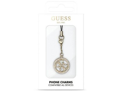 Guess case GUCPM4DRD Phone Strap 4G Rhinestone Charm Guess case GUCPM4DRD Phone Strap 4G Rhinestone Charm
