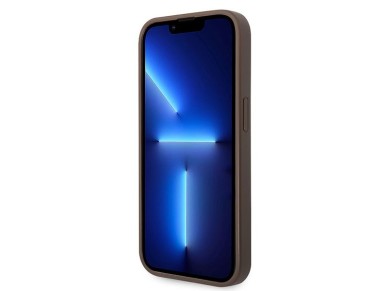 Guess GUHCP15X4GMGBR iPhone 15 Pro Max 6.7" brown/brown hardcase 4G Big Metal Logo Guess GUHCP15X4GMGBR iPhone 15 Pro Max 6.7" brown/brown hardcase 4G Big Metal Logo