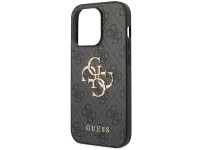 Funda Guess 4G con logo metálico grande para iPhone 15 Pro Max - gris Funda Guess 4G con logo metálico grande para iPhone 15 Pro Max - gris