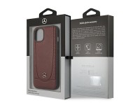 Mercedes MEHCP15SARMRE iPhone 15 6.1" capa rígida vermelha/vermelha em couro Urban Bengale Mercedes MEHCP15SARMRE iPhone 15 6.1" capa rígida vermelha/vermelha em couro Urban Bengale