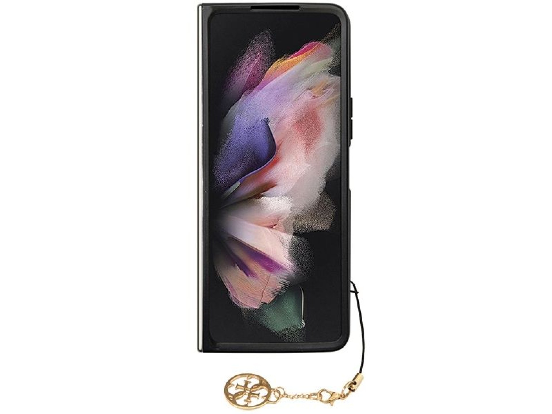 Guess GUHCZFD5GF4GGR F946 Z Fold5 gray/gray hardcase 4G Charms Collection