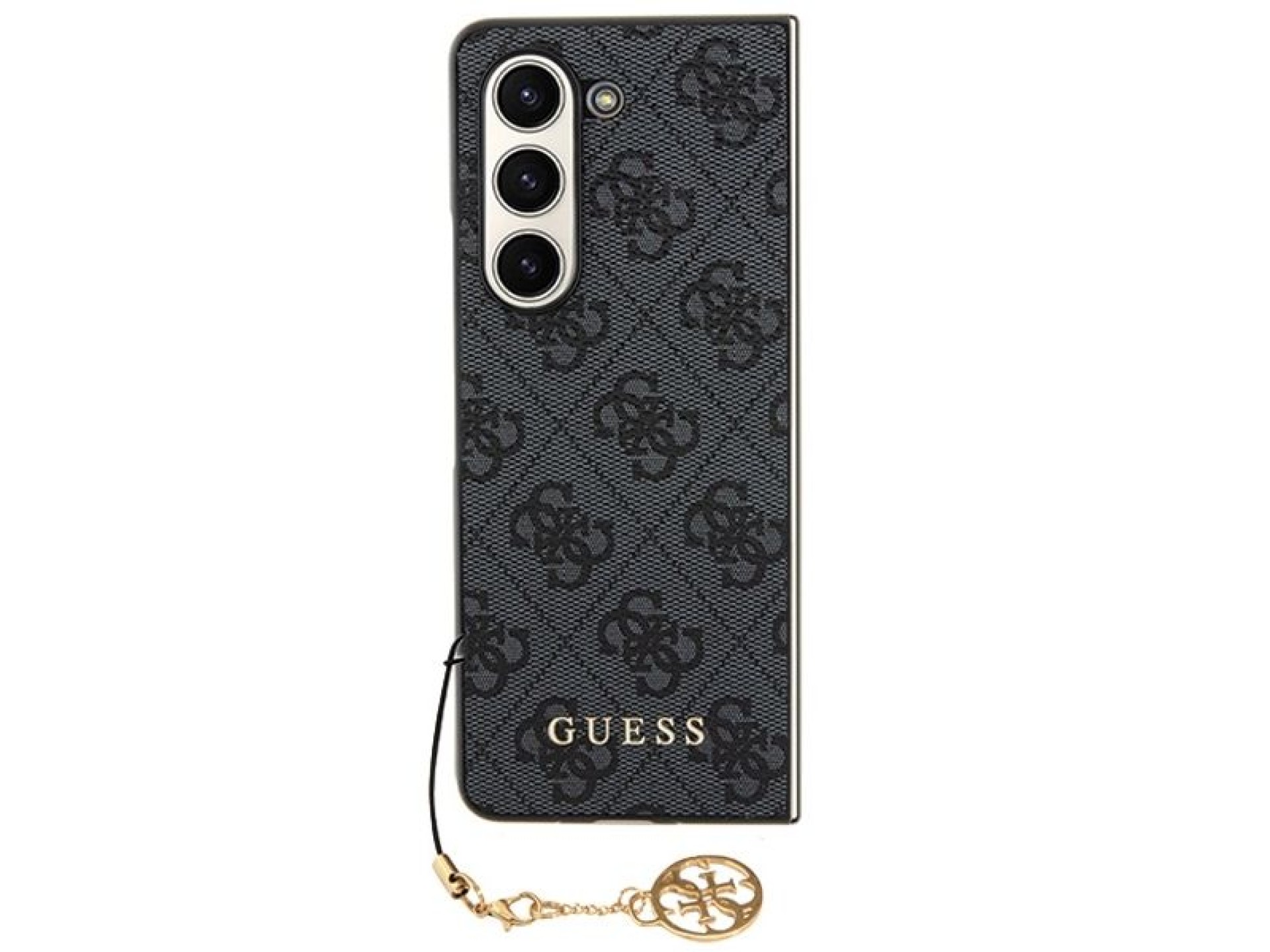 Guess GUHCZFD5GF4GGR F946 Z Fold5 gray/gray hardcase 4G Charms Collection
