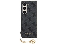 Guess GUHCZFD5GF4GGR F946 Z Fold5 gray/gray hardcase 4G Charms Collection Guess GUHCZFD5GF4GGR F946 Z Fold5 gray/gray hardcase 4G Charms Collection