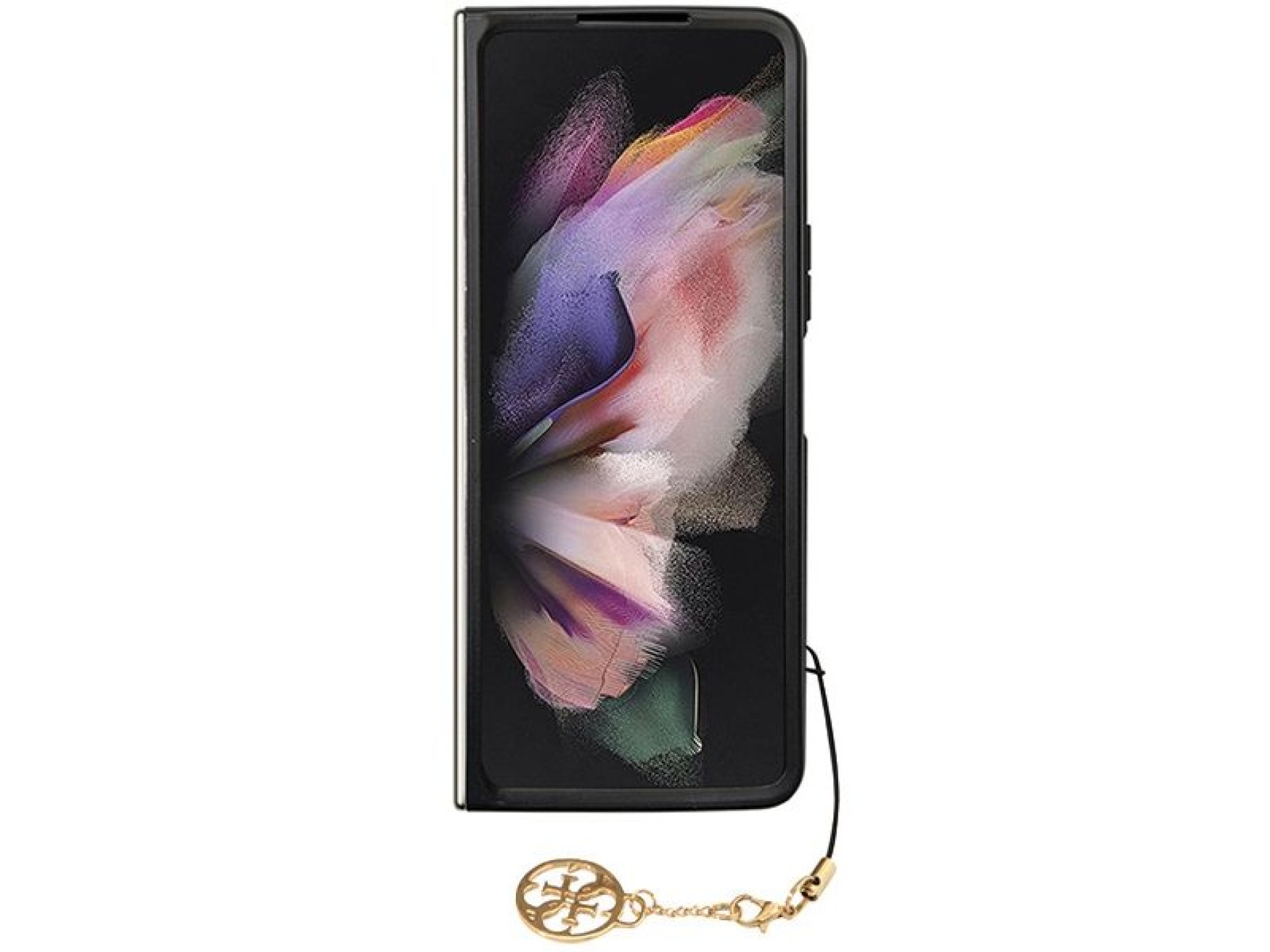 Guess GUHCZFD5GF4GGR F946 Z Fold5 gray/gray hardcase 4G Charms Collection