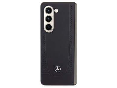 Mercedes Leather Urban case for Samsung Galaxy Z Fold 5 - black